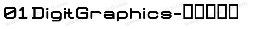 01 DigitGraphics字体转换
